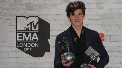 Shawn Mendes triunfa en los MTV