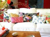 ¿Cómo puede diseñador interiores transformar habitación usando sólo cojines?