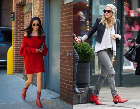 El color del otoño; el rojo