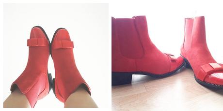 El color del otoño; el rojo