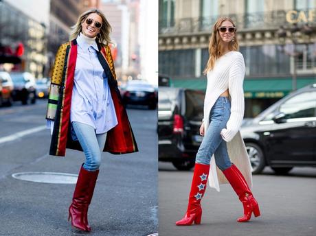 El color del otoño; el rojo