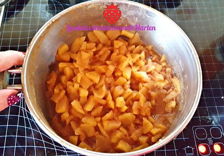 Pudín de Naranja , Plátano y Manzana