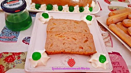 Pudín de Naranja , Plátano y Manzana