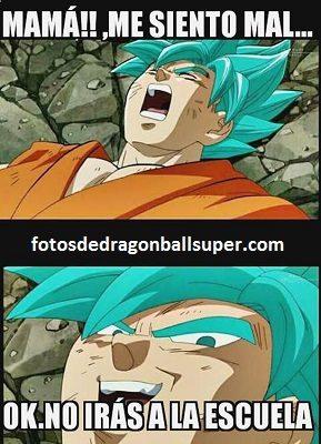 imagenes con frases graciosas de dragon ball z goku