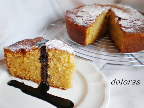 Bizcocho con sabor a manzana y canela