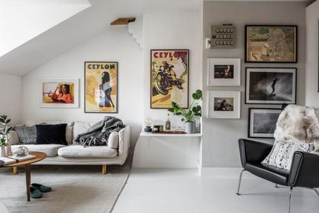 estilo nórdico decoración interiores decoración áticos blog decoración ático planta abierta ático pequeño atico nórdico ático diáfano 