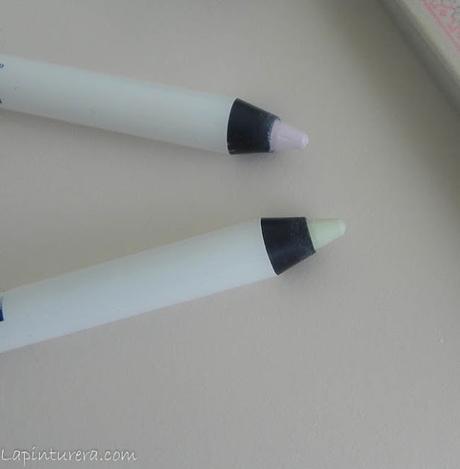 lápices faux whites