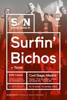 Concierto de Surfin' Bichos y Tortel en Cool stage Madrid