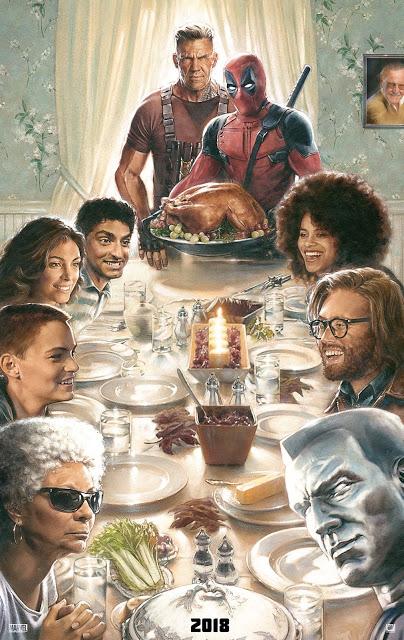 Teaser poster y teaser trailer de Deadpool 2