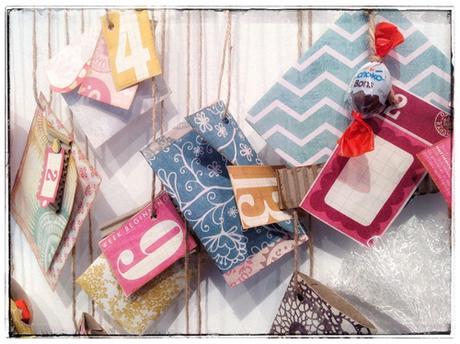 ESPECIAL NAVIDAD, Calendario de Adviento de scrapbooking ESPECIAL NAVIDAD, Calendario de Adviento de scrapbooking