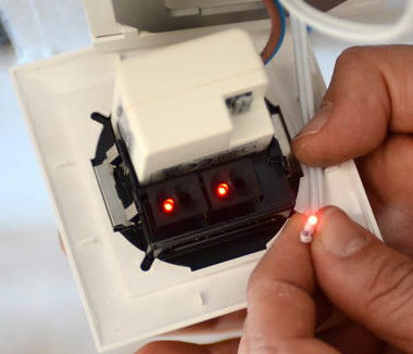 Muy pronto la fibra optica plastica en el hogar