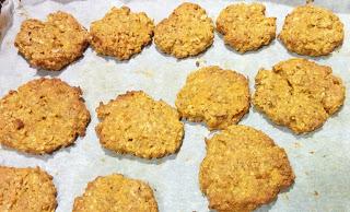 GALLETAS DE NUECES Y ZANAHORIA