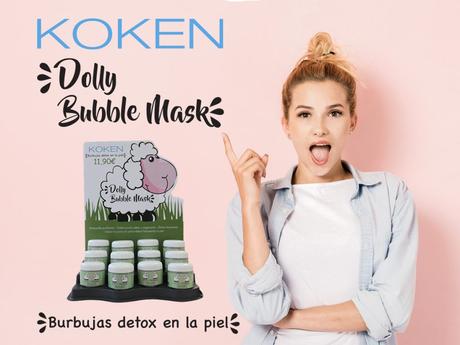 Mascarilla “Dolly Bubble mask” de Koken