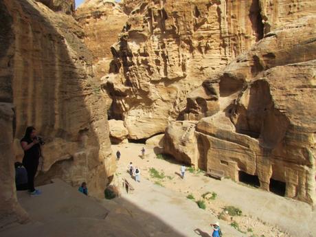 Pequeña Petra. Siq al-Barid. Jordania