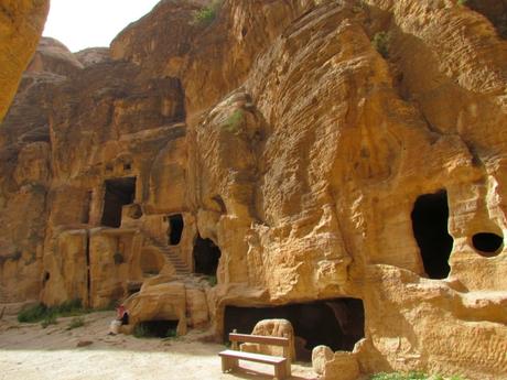 Pequeña Petra. Siq al-Barid. Jordania