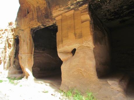 Pequeña Petra. Siq al-Barid. Jordania