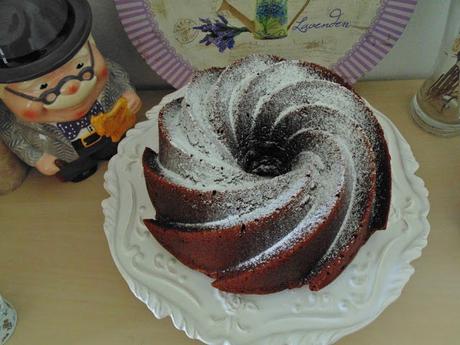 Bundt cake extra de chocolate
