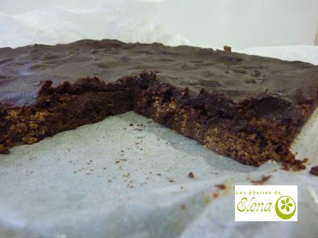 Brownie saludable y sin huevo