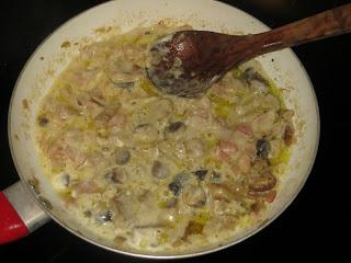 SETAS A LA CARBONARA SETAS A LA CARBONARA