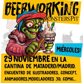 BeerWorking de Monsters Pit: 29 de Noviembre en Madrid
