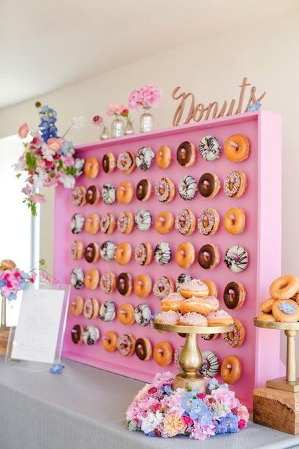 Wedding Trends: murales de Donuts, la nueva tendencia en dulces para bodas