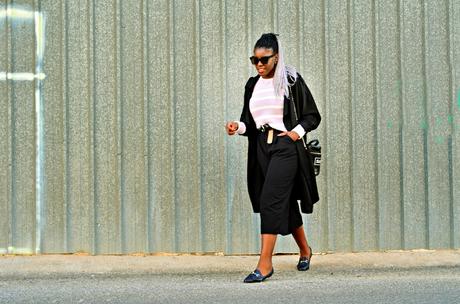 VIOET SWEATER+CULOTTE PANTS