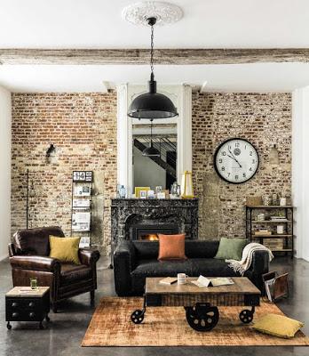 Livings en Estilo Rustico