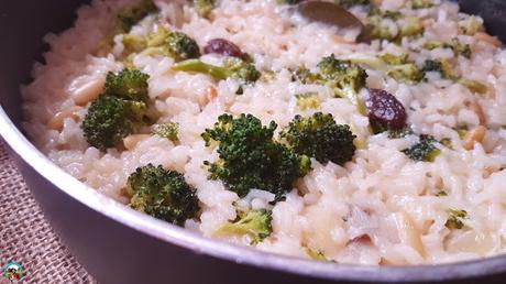 Risotto con brócoli