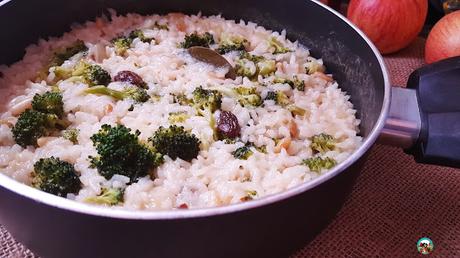 Risotto con brócoli