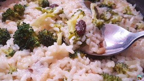 Risotto con brócoli