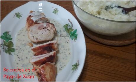 Pechugas de pollo con jamón y queso Pechugas de pollo con jamón y queso