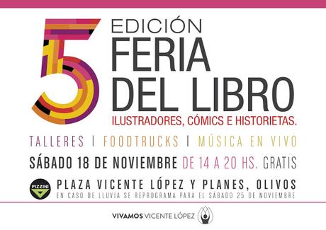 Evento | 5° Edición de la Feria del Libro, Ilustradores, Cómics e Historietas​