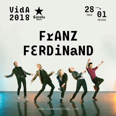 El VIDA Festival 2018 tendrá a Franz Ferdinand