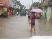 Lluvias vuelven inundar calles Tamayo.