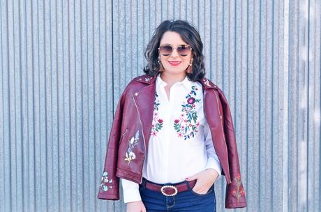 Biker bordada Biker bordada