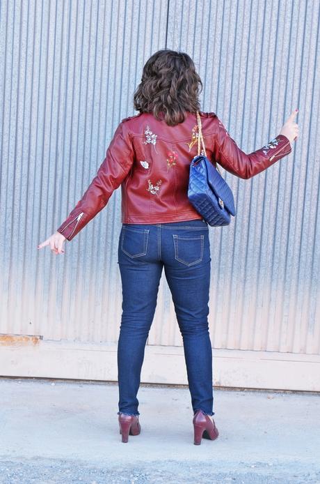 Biker bordada Biker bordada