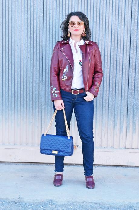 Biker bordada Biker bordada