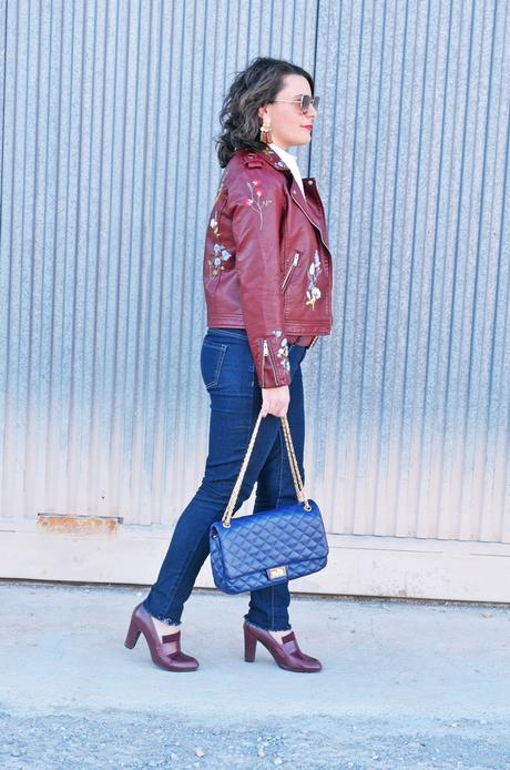 Biker bordada Biker bordada