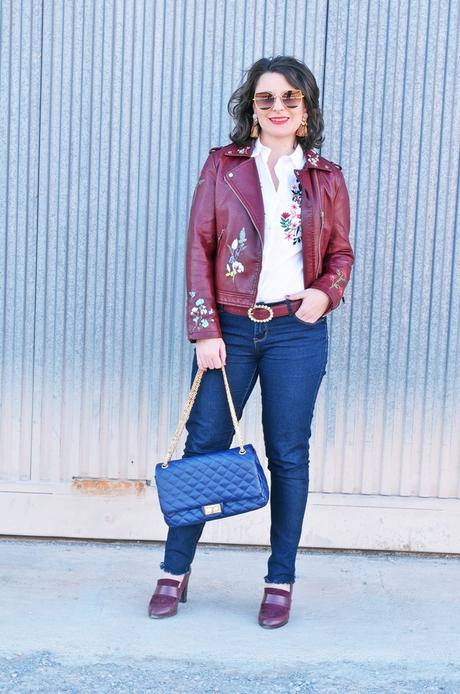 Biker bordada Biker bordada