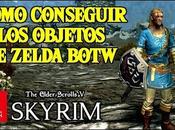 Objetos Zelda Skyrim Nintendo Switch Espada, escudo túnica