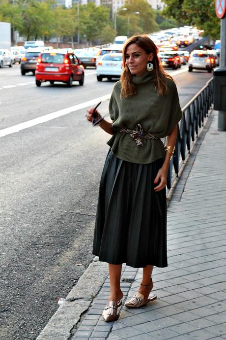 falda de tablas larga falda de tablas larga