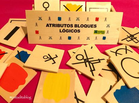 Juegos Infantiles: Juego Didáctico Atributos de Bloques Lógicos