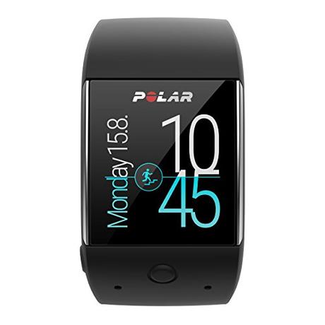 Polar M600 - Smartwatch con GPS integrado y pulsómetro HR en la muñeca, color negro