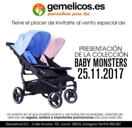 Evento en Gemelicos: presentación de los nuevos modelos de carritos BABY MONSTERS Evento en Gemelicos: presentación de los nuevos modelos de carritos BABY MONSTERS