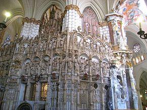 Resultado de imagen de primer transparente de la catedral de Toledo