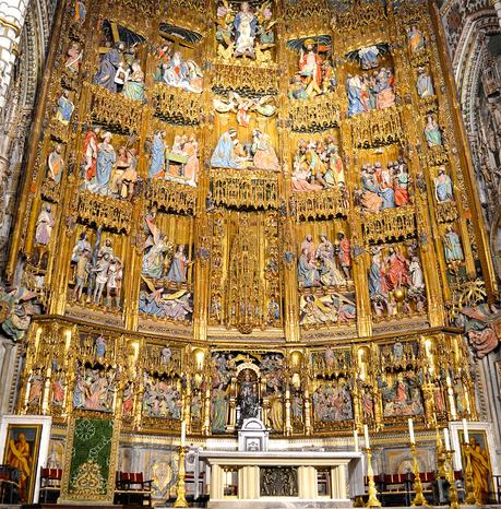 Resultado de imagen de retablo mayor catedral de toledo
