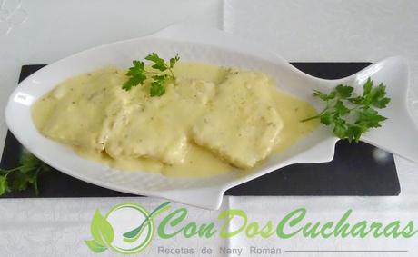 Bacalao en salsa bearnesa