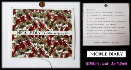 Flores Shining Spring 02 de Nicole Diary