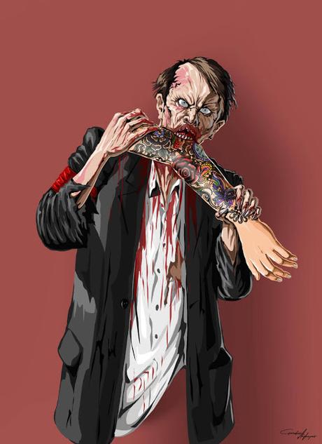 Sad World - Las nuevas ilustraciones satíricas de Gunduz Agayev