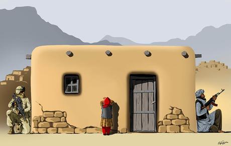 Sad World - Las nuevas ilustraciones satíricas de Gunduz Agayev